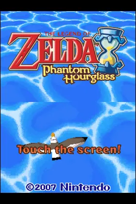 Legend of Zelda, The - Phantom Hourglass (USA) (Demo) (Kiosk) screen shot title